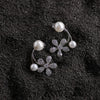 Moonpetal Pearl Earrings