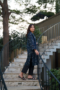 Noir Flora Kurta – view 4