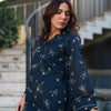 Noir Flora Kurta