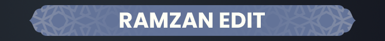 Ramzan strip banner