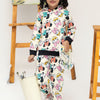 Girls Printed Suit