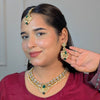 Chandbali Kundan Necklace Set