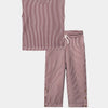 Girls Striper Sleeveless Suit