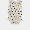 Printed Boys Romper