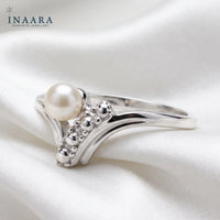 Pear Eye Ring