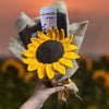 Supersized Crochet Sunflower