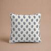 Pressed Indigo Percale Cushion Cover