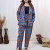 2 Piece - Printed Yarn Dyed Suit