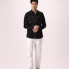 Contrast Stitch Casual Shirt