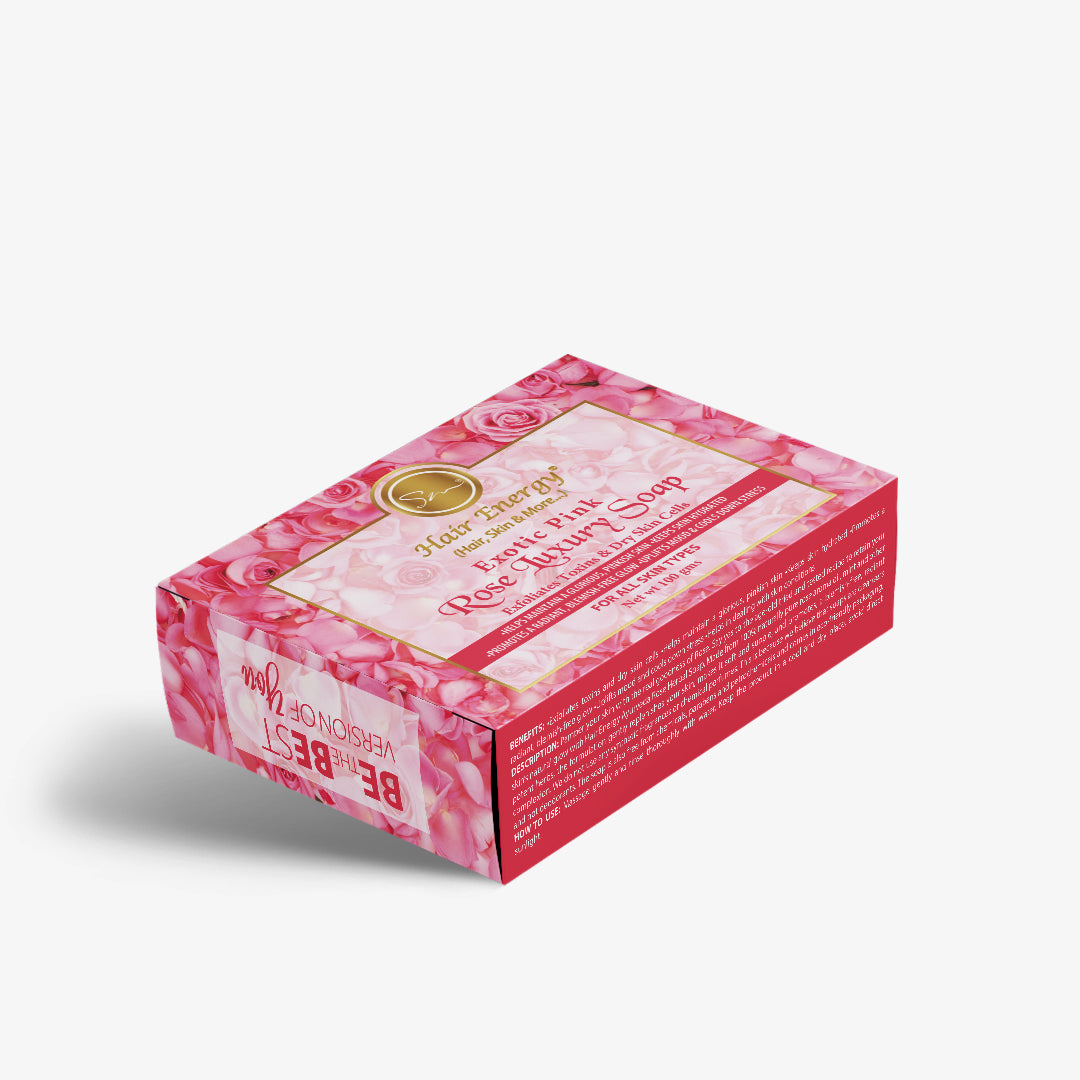 Exotic Pink Rose Luxury Soap
