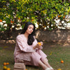 Rose Wood Co-Ord Set V-Il