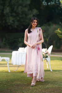 Rosy Whisper - Unstitch Luxury Lawn Suit – view 2