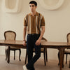 Johnny Collar Striped Polo