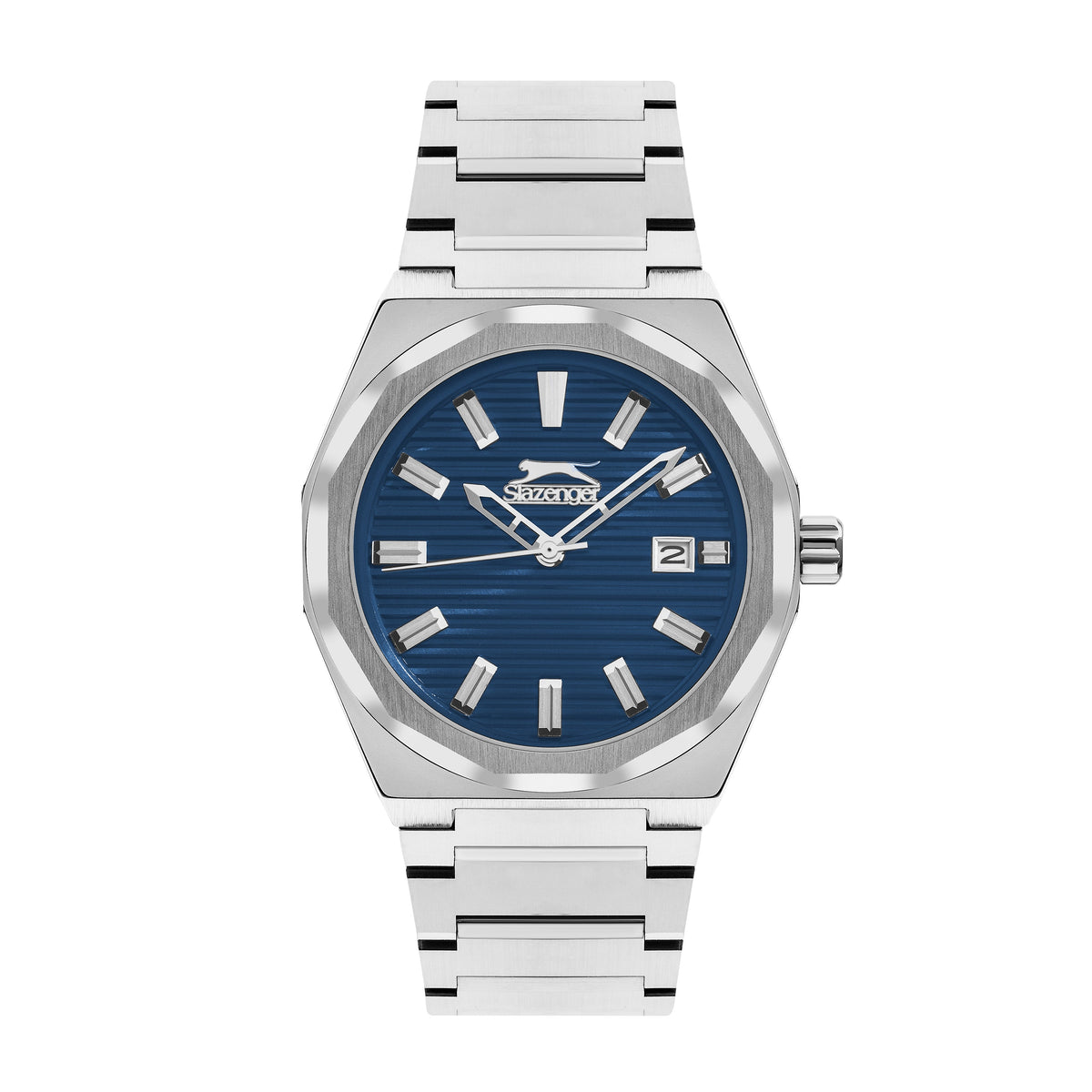 Slazenger - SL.9.2143.1.05 - Quartz Male Band Blue Dial Watch - Nizam Watch House
