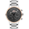 Slazenger Men's Quartz Metal Silver Band Grey Dial Watch SL.9.2213.2.02