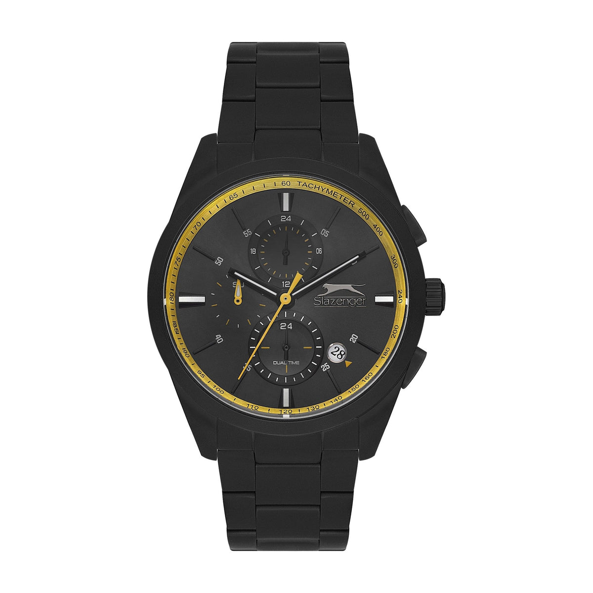 Slazenger - SL.9.2215.2.05 - Quartz Male Band Black Dial Watch - Nizam Watch House