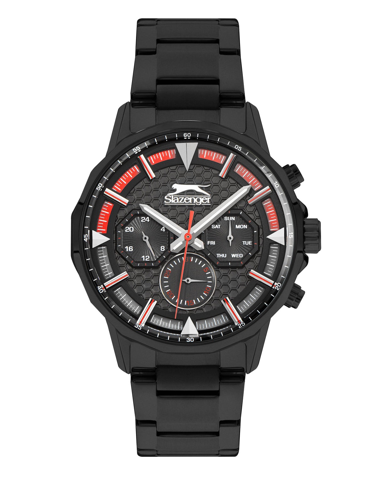 Slazenger - SL.9.2216.2.05 - Quartz Male Band Black Dial Watch - Nizam Watch House