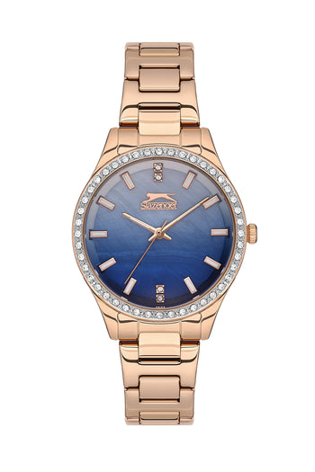 Slazenger - SL.9.2222.3.04 - Quartz Female Band Blue Dial Watch - Nizam Watch House