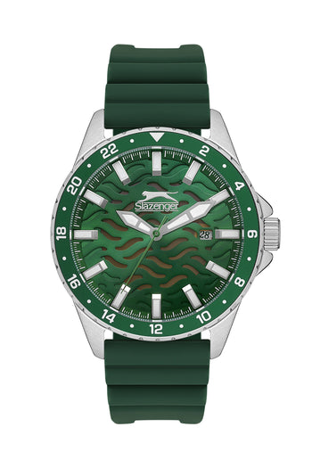 Slazenger - SL.9.2224.1.02 - Quartz Male Band Green Dial Watch - Nizam Watch House