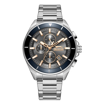 Slazenger SL.9.2393.2.03 Stainless Steel Multifunction Men Watch - Nizam Watch House