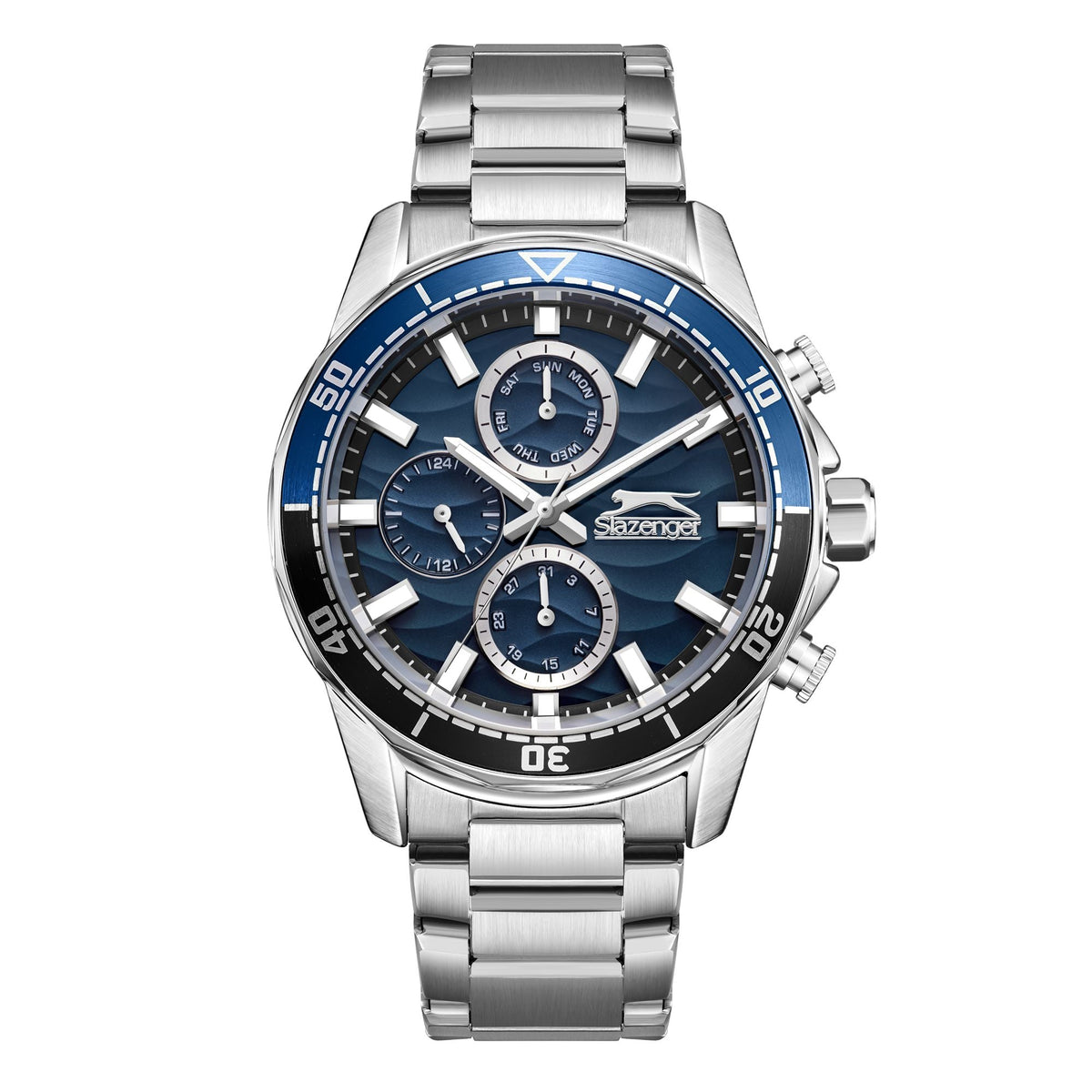 Slazenger SL.9.2396.2.01 Stainless Steel Multifunction Men Watch - Nizam Watch House