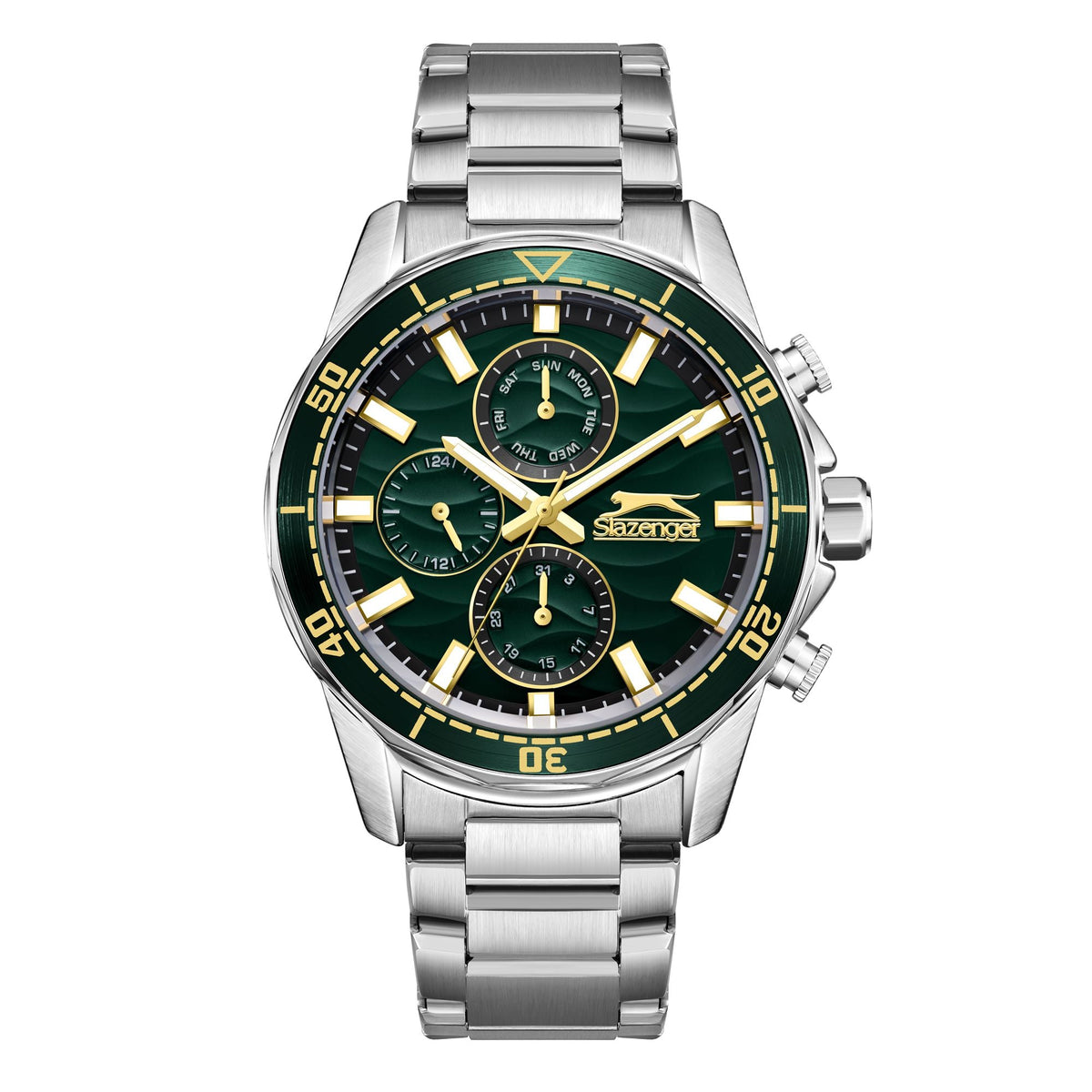Slazenger SL.9.2396.2.04 Stainless Steel Multifunction Men Watch - Nizam Watch House
