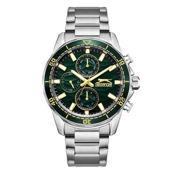 Slazenger SL.9.2396.2.04 Stainless Steel Multifunction Men Watch - Nizam Watch House