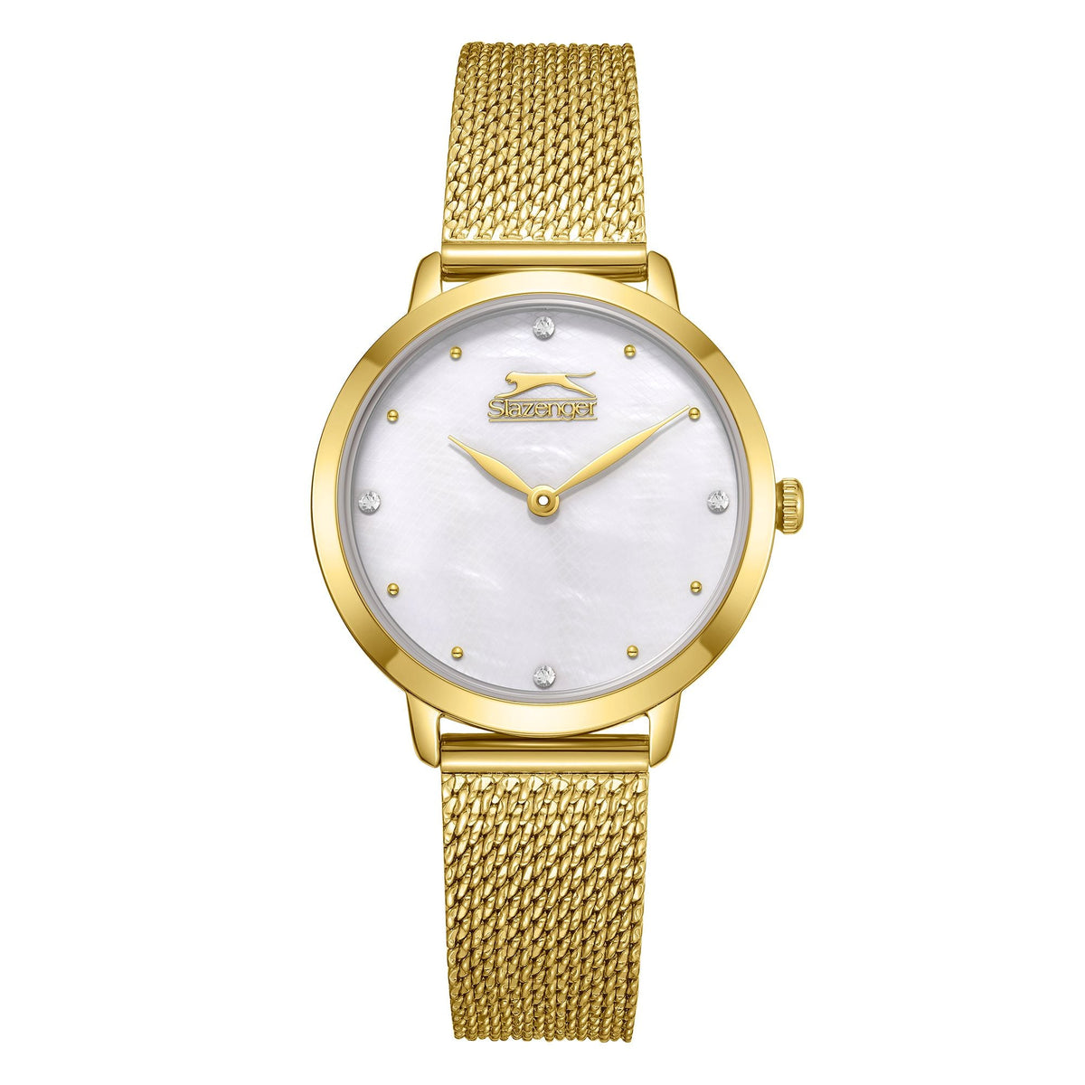 Slazenger - SL.9.2397.3.07 - Quartz Stainless Steel Watch For Women - Nizam Watch House