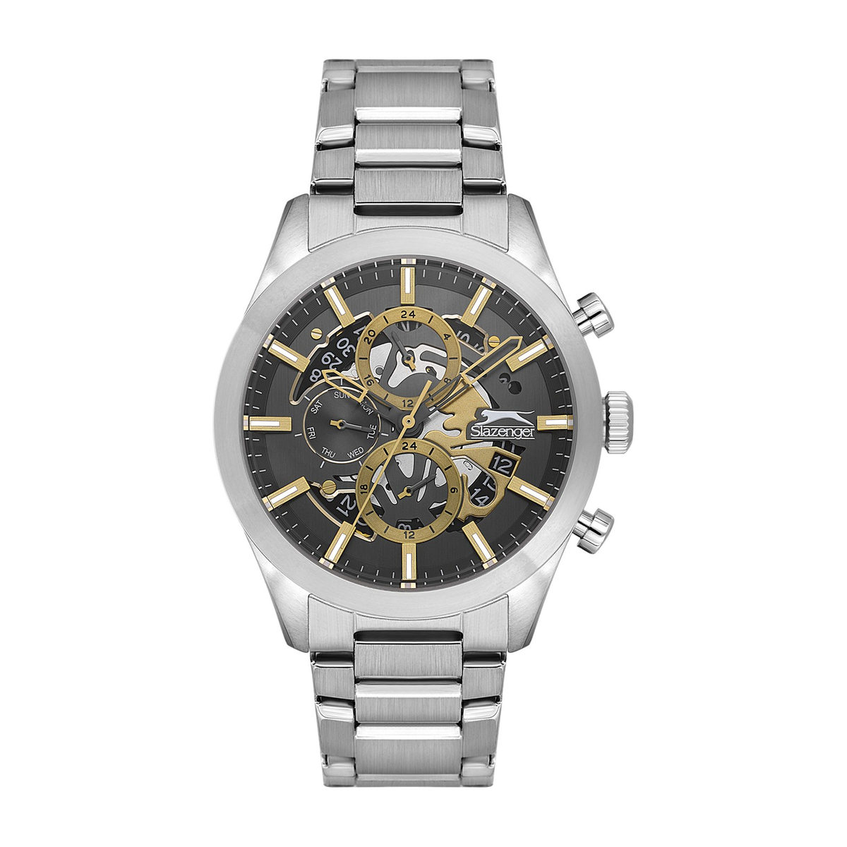 Slazenger SL.9.2399.2.05 Stainless Steel Multifunction Men Watch - Nizam Watch House