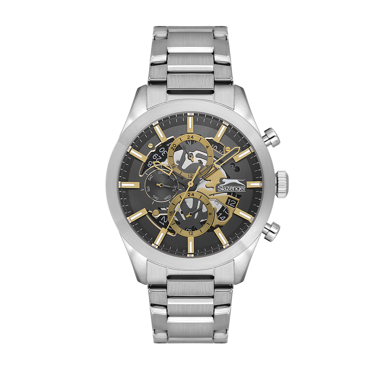 Slazenger SL.9.2399.2.05 Stainless Steel Multifunction Men Watch - Nizam Watch House