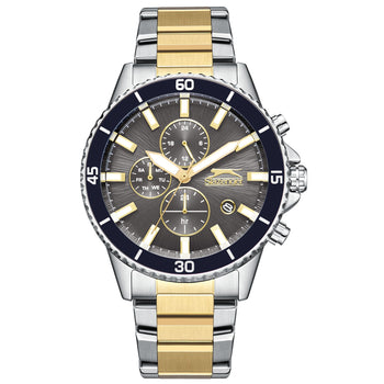 Slazenger SL.9.2410.2.02 Stainless Steel Multifunction Men Watch - Nizam Watch House
