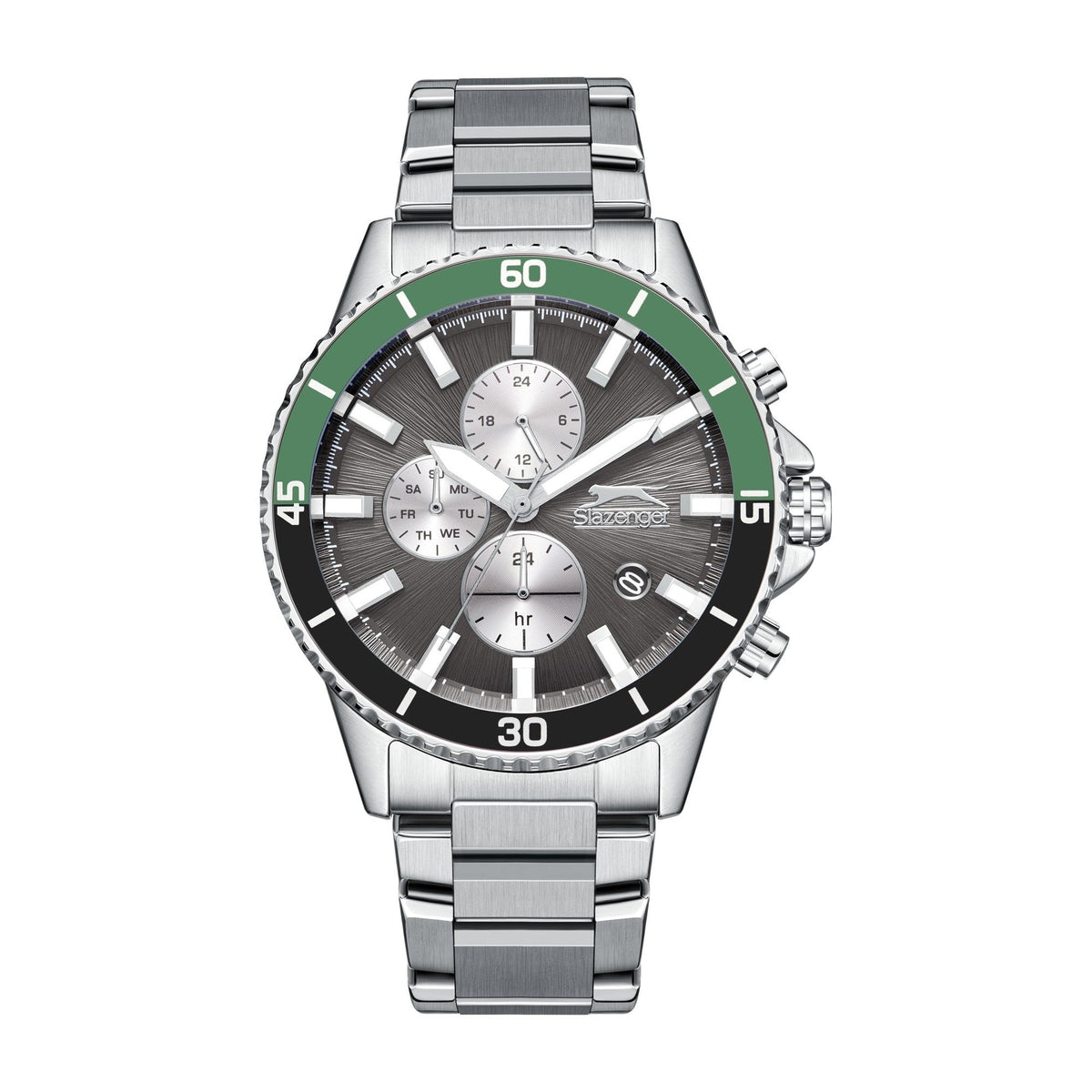 Slazenger SL.9.2410.2.03 Stainless Steel Multifunction Men Watch - Nizam Watch House