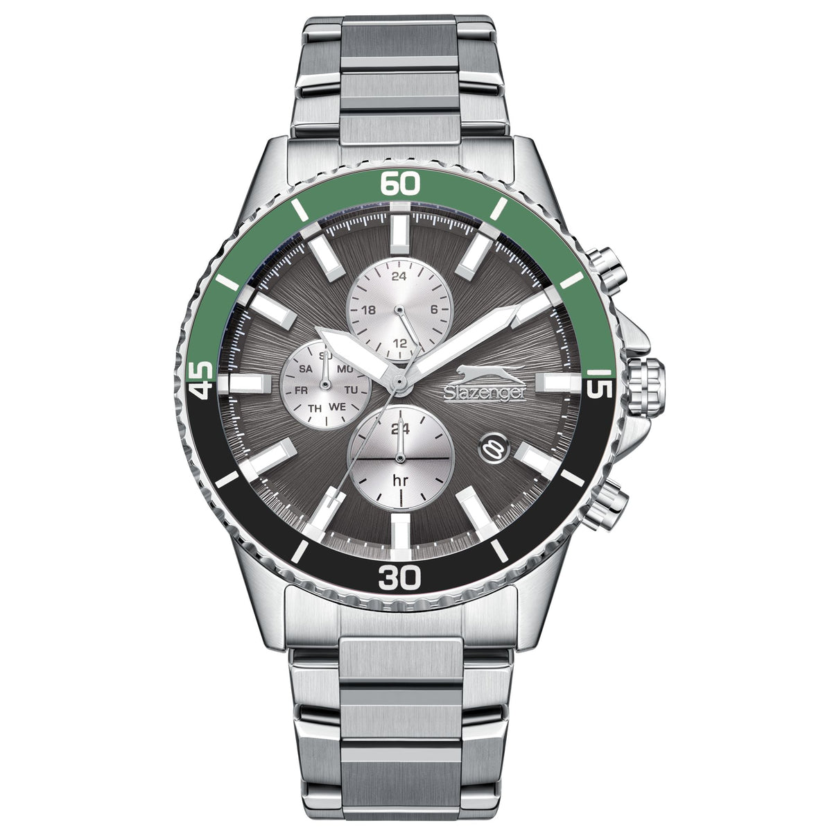 Slazenger SL.9.2410.2.03 Stainless Steel Multifunction Men Watch - Nizam Watch House