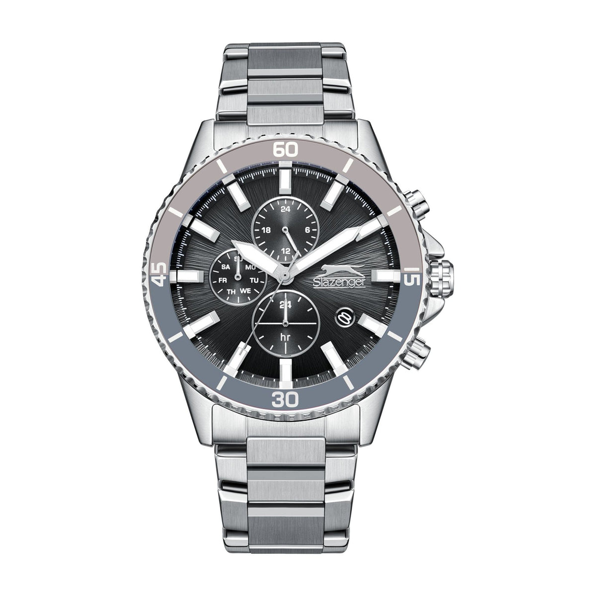 Slazenger SL.9.2410.2.06 Stainless Steel Multifunction Men Watch - Nizam Watch House