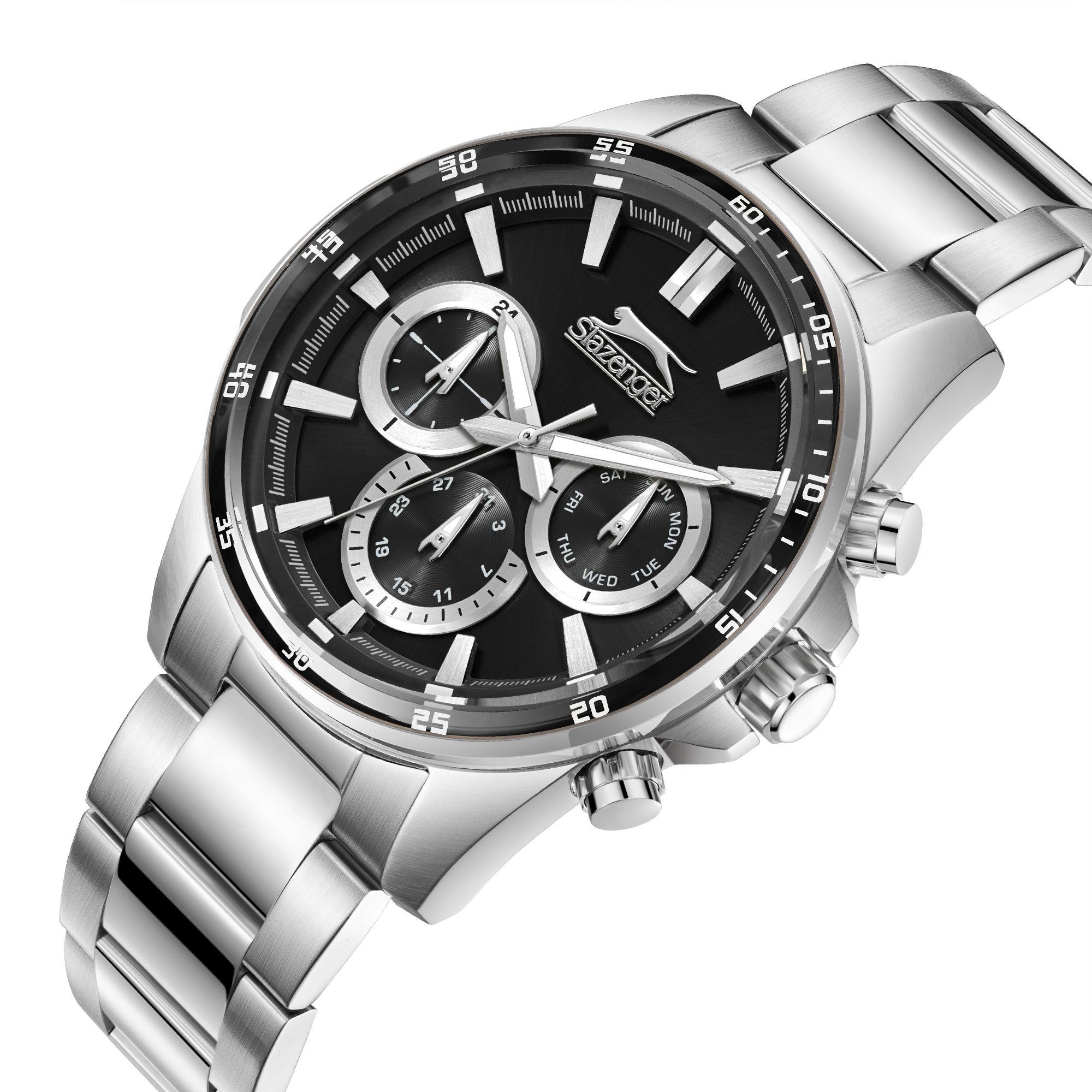 Slazenger SL.9.2456.2.02 Gents Stainless Steel Men Watch - Nizam Watch House