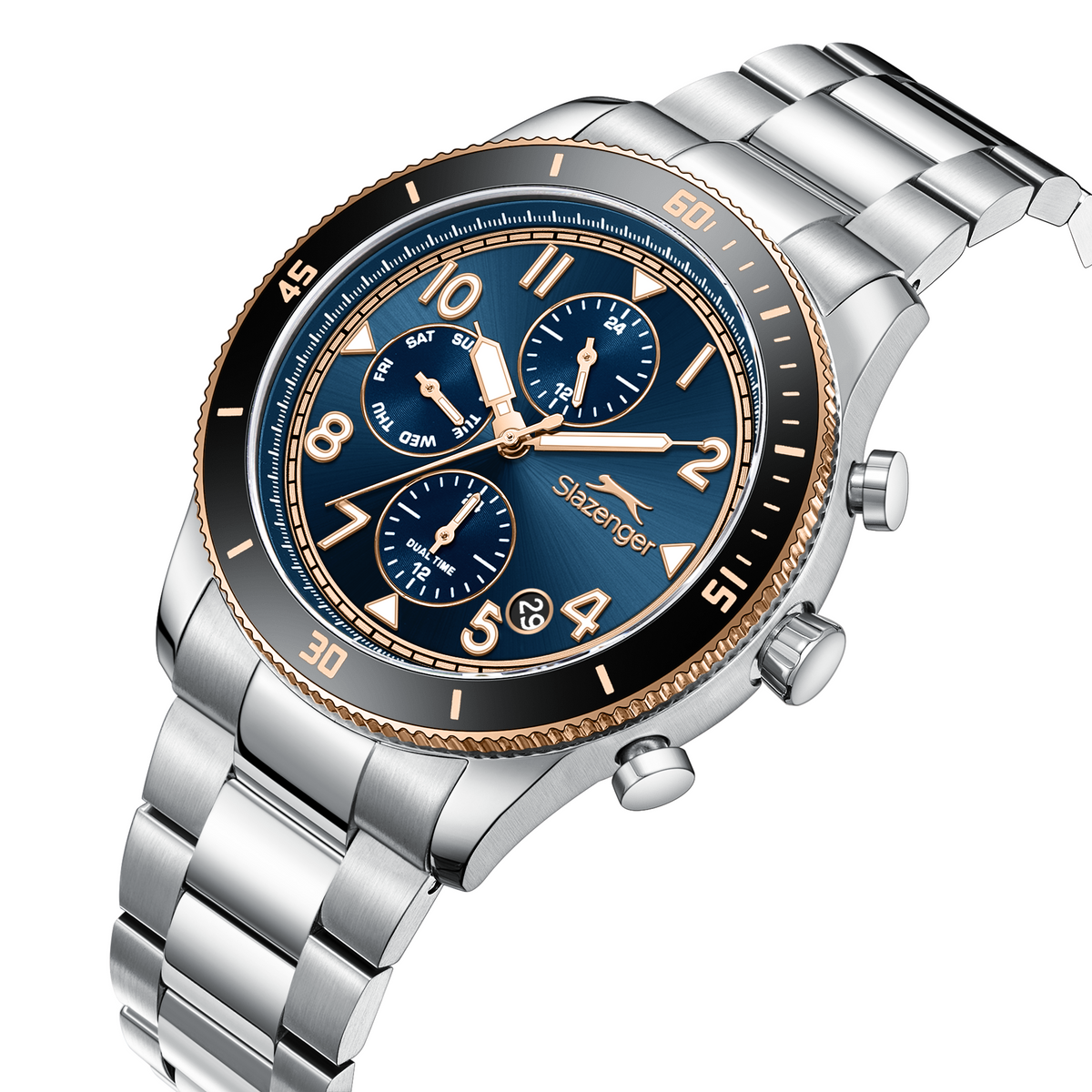 Slazenger SL.9.2604.2.550 Gents Stainless Steel Watch - Nizam Watch House