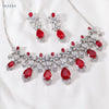 Scarlet Empress Necklace Set