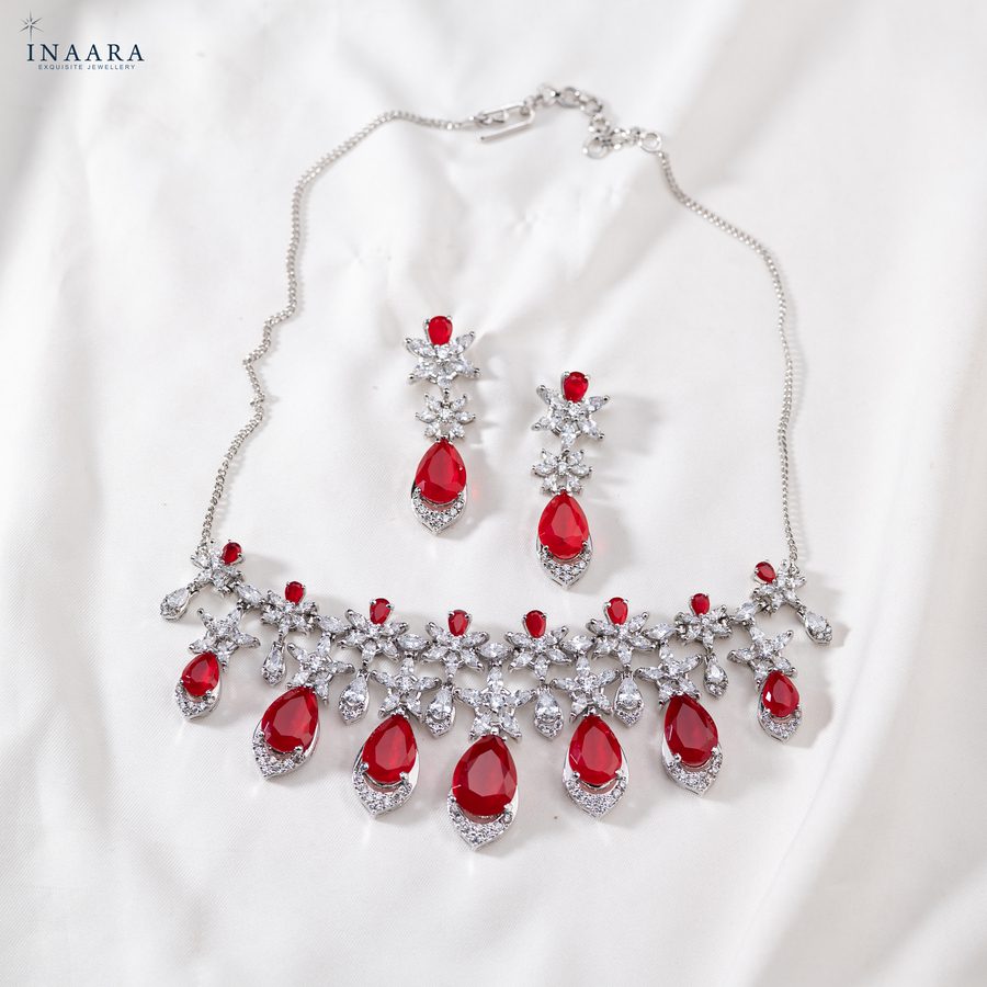 Scarlet Empress Necklace Set