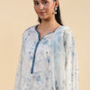 Soft Ciel - Printed Lawn Suit