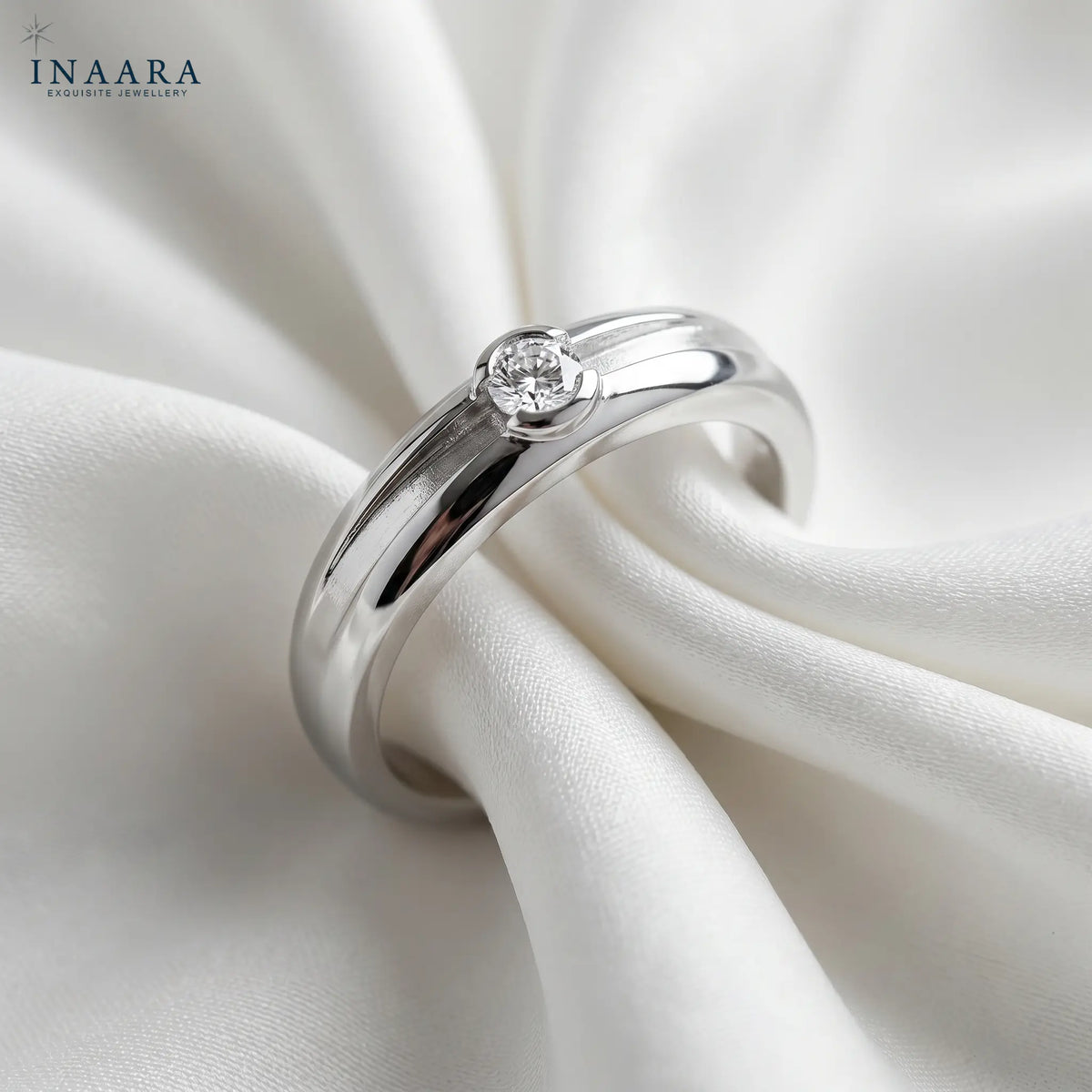 Sparkling Zircon Band