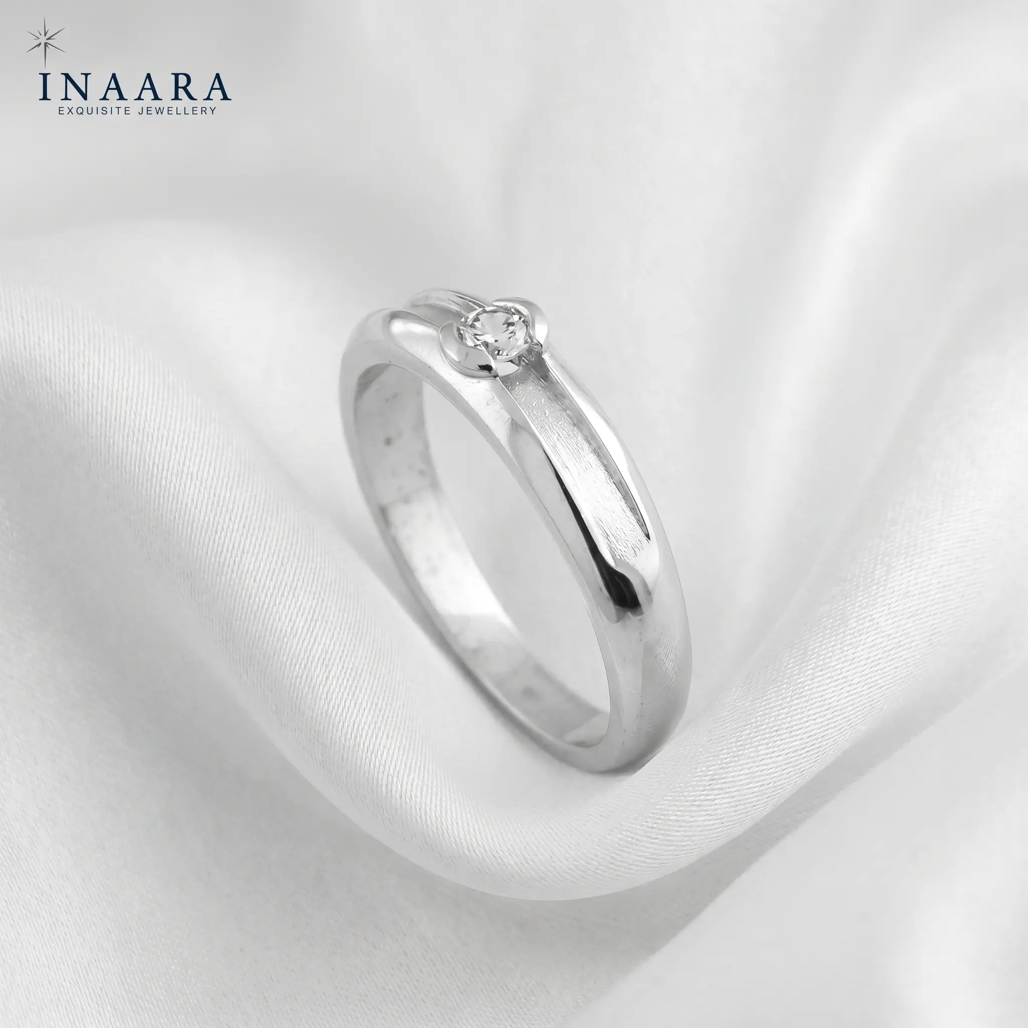 Sparkling Zircon Band