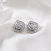 Square Crystal Earrings