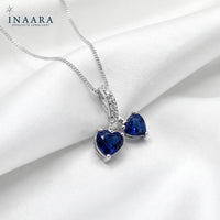 Synthetic Sapphire Pendant