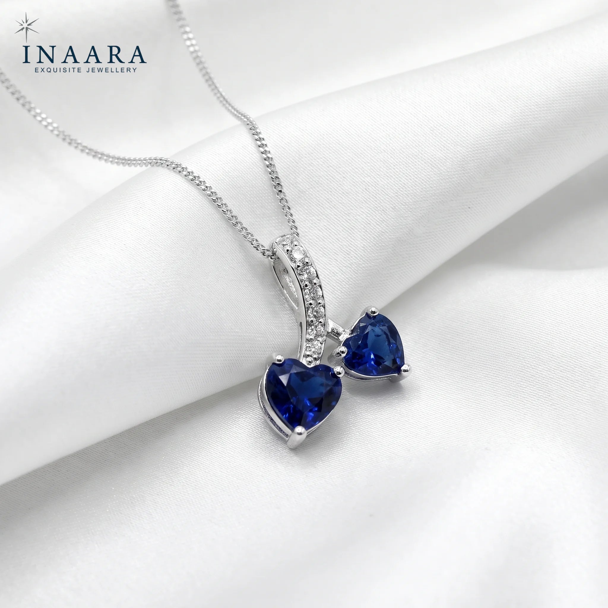 Synthetic Sapphire Pendant
