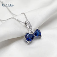 Synthetic Sapphire Pendant