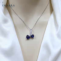 Synthetic Sapphire Pendant