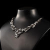 Dual-colored Spiral Necklace Set