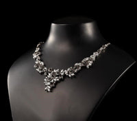 Dual-colored Spiral Necklace Set