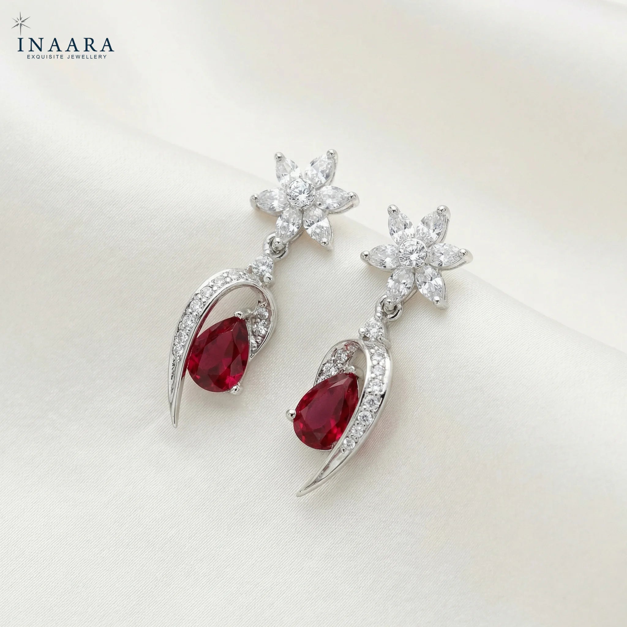 Arc Drop Earrings