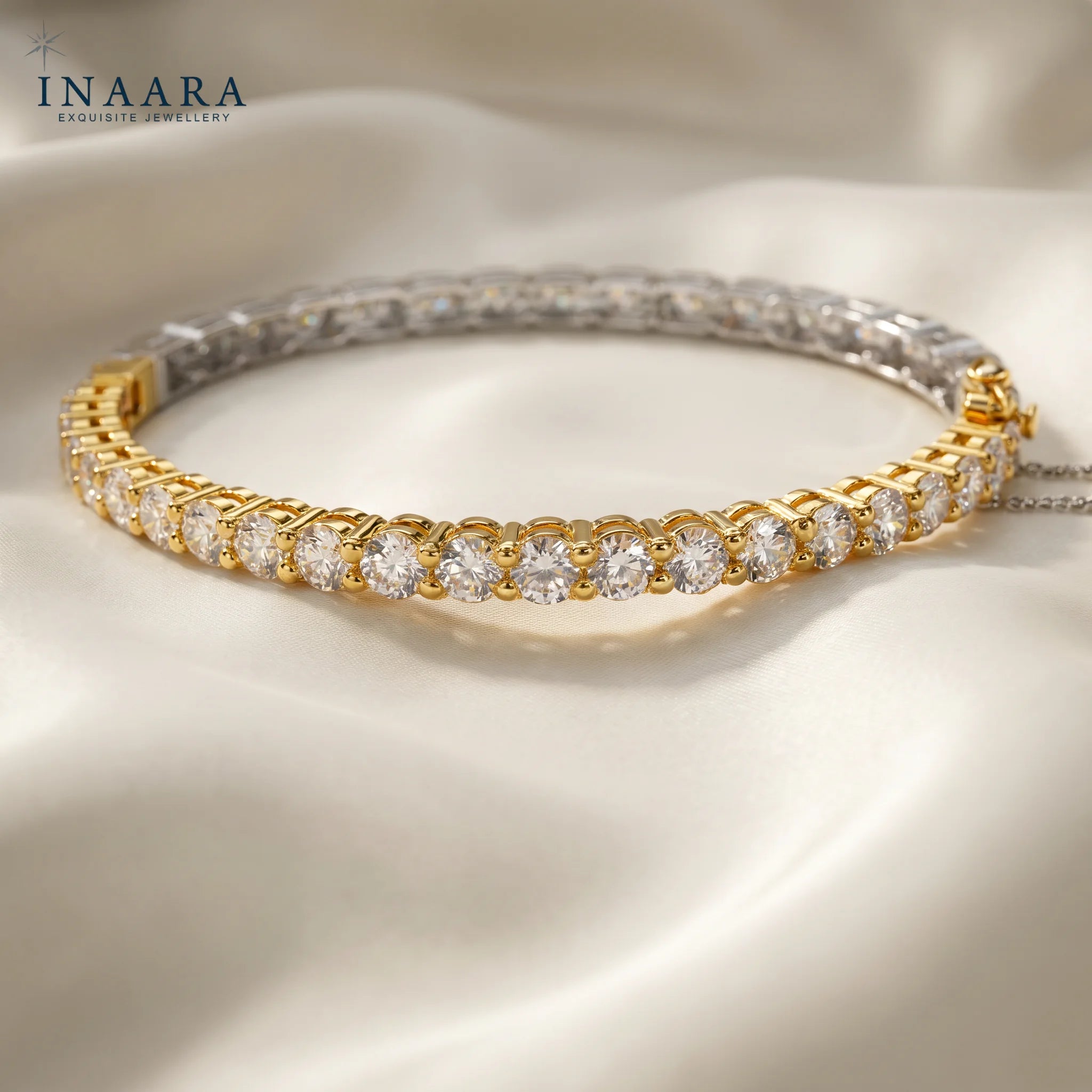 Golden Frost Bangle